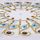 DIY Special Shaped Diamond Painting Flower Wall Clock Craft Embroider Decor