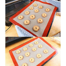 2Pcs Non-Stick Silicone Baking Mat Pad Sheet Baking Pastry Tools Rolling Do