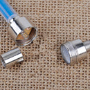 4pcs Wheel Tyre Tire Light Valve Stem Cap Lamp Blue Motorcycle Bike Car Bicycle