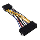 24Pin 24P to 14Pin ATX power supply cord adapter cable for lenovo ibm dell  FT