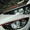 2X 45cm Ultra Thin Car Soft Strip Tube LED Strip Running Light Turn Signal Lamps