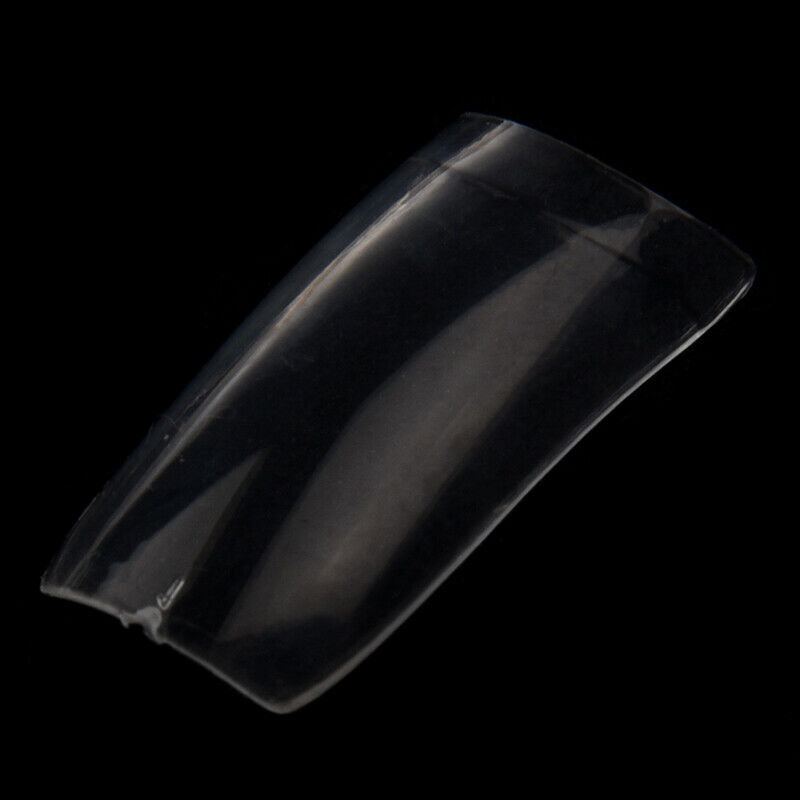 500pcs false nail tips acrylic pieces transparent color French style B1R1
