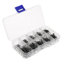 Pack 500pcs Catfish Hook Barbed High Carbon Steel Fishing Hooks Size 3