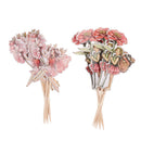 24Pcs Birthday Cake Toppers Flower Fairy Shape Cupcake Topper Cake Picks Dessert
