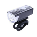 5 PCS Rechargeable USB Bike Headlight Riding Bicycle Front Lamp Angle Adjustable