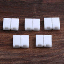 5pcs 4Pin 8mm Free Welding PCB Board Quick Connectors for RGB LED Strip