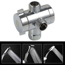 3 Ways Easy Install Multifunction Modern ABS Hotel Shower Diverter Arm Mounted
