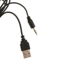 Mini Wired USB Powered Stereo Computer Music Speaker for Desktop Notebook