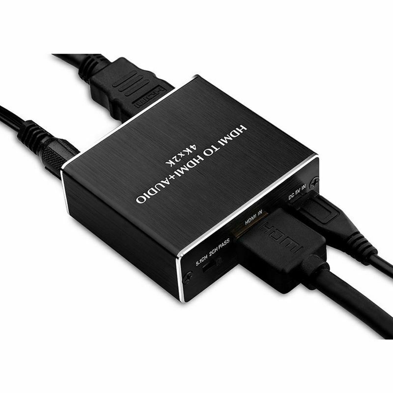 Hdmi audio extractor HDMI to HDMI and Optical TOSLINK SPDIF + 3.5mm Stereo  S7M1