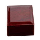 Rosewood Ring Box, Single Ring Solid Wood Marriage Jewelry Storage Case, Gift