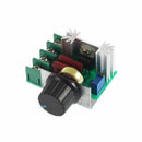 2000W AC 50-220V 25A Adjustable Motor Speed Controller Voltage Regulator PWM FT
