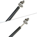 1pair Tie Support Bar Adjustable Universal Carbon Fiber Splitter Strut Rod