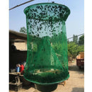 Foldable ecological reusable trapper of insect catcher killer cage