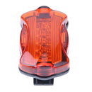 Bicycle Speedometer + 5 LED Mountain Bike Cycling Light Head + Rear Lamp A
