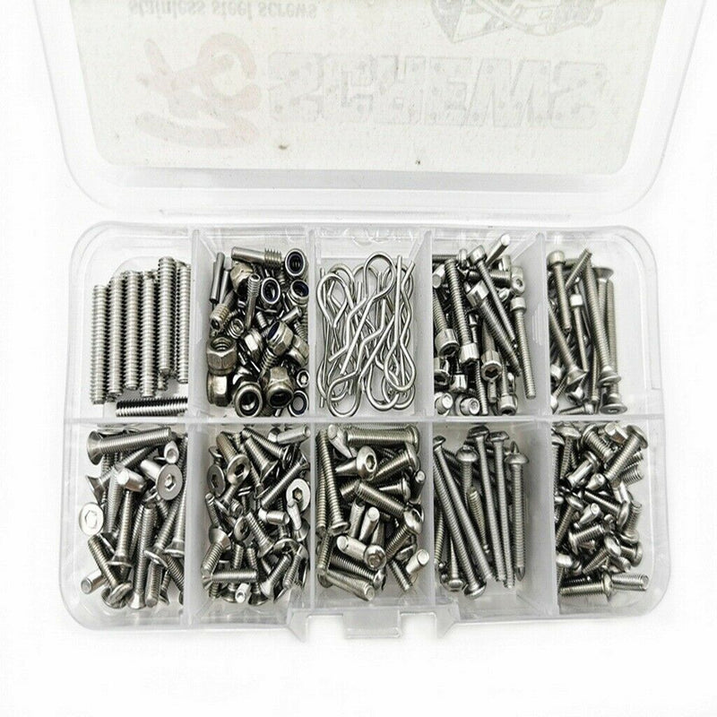 Stainless Steel Screws Set for Axial SCX10 II 1/10 RC Rock Crawler