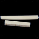 3 Set Classical Guitar Replacement Bone Slotted Saddle Nut Musical Instrument