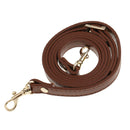 Adjustable PU Leather Handle Shoulder Bags Handbag Straps Replacement Brown