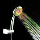 New LED handheld shower nozzle 7 color slow flash magic shower shower