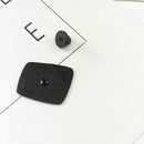 Creative Letters Board Pins Badge Backpack Brooch Jewelry Kids Gift (Black)