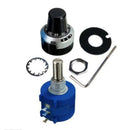 3590S-2-103L 10K Ohm 6 mm Shaft 10 Turns Wire Wound Potentiometer with Dial