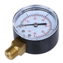 0 - 60 PSI Water Pressure Gauge Hydraulic Pressure Gauge 1/4'' Pipe Thread
