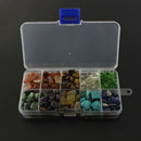 10 Color Natural Gravel Crystal Stone Rock Gem Chips Healing Fish Tank Aq PSK