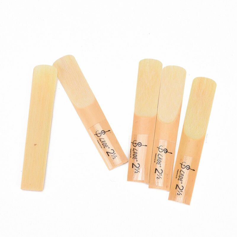 10pcs clarinet reeds strength 2-1/2 reed bamboo woodwind instrument part Ew