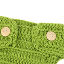 Baby Crochet Photo Props Infant Baby Crochet Frog Hats Beanie Knitted Tod