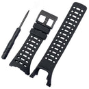 For Suunto Ambit 3 Peak/ Ambit 2 Rubber Smart Watch Band Replacement Strap Black