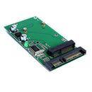 2X(Msata Ssd to Sata 3.0 Adapter Converter Card Mini Usb Interface