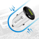 Car Charger Qualcomm QC 3.0 Quick Charge USB Cigarette Lighter Voltage Adapter