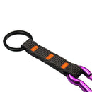 Outdoor Multifunction Key Ribbon Buckle Aluminum Carabiner Strap Clasp