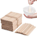 300 Pcs Wax Applicator Sticks, Large Popsicle Sticks, Wooden Craft Eyebrow