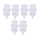 White Rubber Damping Balls w/ Anti-drop Pins Set for DJI Phantom 3 RC Drone