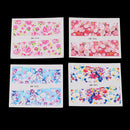 48 Patter Flower Water Decals Nail Art Transfer Stickers Rose Sakura ButterflyM&
