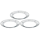 3Pcs 10inch Metal Wire Wreath Frame Flowers/Memorial DIY Crafts for New Year