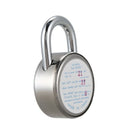 Master Coded Lock 50mm With Round Fixed Dial Combination Padlock Defender