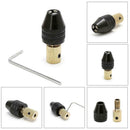3.17mm Electric Motor Shaft Mini Chuck Fixture Clamp F6H1 Bit Drill 0.3mm-3 G3A8