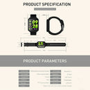 M28 Smart Watch Big Screen Heart Rate Monitor Blood Pressure Blood Oxygen S