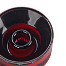 4 Pieces Black+Red Guitar Speed Dial Knobs for Les Paul Replacement Accessory