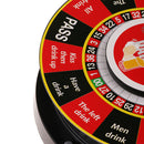 Electric Turntable Drinking Roulette, Indoor/Outdoors Entertainment Games