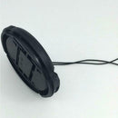 55mm Snap-On Front Lens Caps Cover with String For all types of front-lens lense