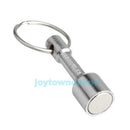2 Pcs Super-Strong Neodymium Pocket Key Chain Test Ring Keyrings Magnet Holder