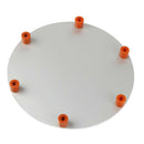 12V 220x220x3mm Hot Bed MK3 Round Aluminum Substrate + 6 Silicone Column