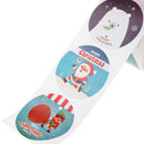 2Inch Christmas Stickers Envelope Gift Stationery Cards Package Party Seal SEAU