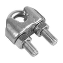 6pcs 8mm 5/16-inch Stainless Steel Wire Rope Cable Clamp Clips