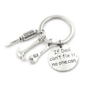 Fashion Hand Tools Keychain,Daddy Keyring Dad Gift Fathers Day Father Keychai SP