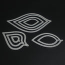 9pcs Leaves Scarpbook Accessory Metal Cutting Die Stencils Craft DIY Tool