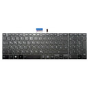 Laptop Keyboard Backlit W/ frame black German (DE) for TOSHIBA L850