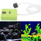 Aquarium Dry Battery Operated Fish Tank Air Pump Aerator Oxygen With Air St V4D1